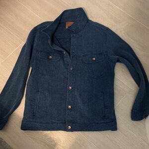 Taylor Stitch Dark Blue Shirt Jacket SZ 44 (XL)